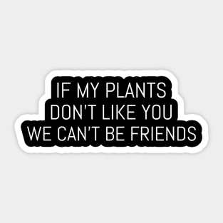 Plant Lady Gardening Funny Plant Lover Sticker